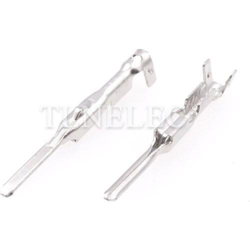 50pcs DJ612A-F1.5X0.8A Splice Wire Terminal 1.5mm Series Automotive Car Elactrical Connector Loose Plug Male Connection Terminal