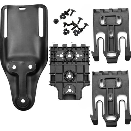 Low-ride Gun Holster Platform Tactical Quick Locking System for Universal safariland Pistol Holster Drop Leg Gun Holster Hunting