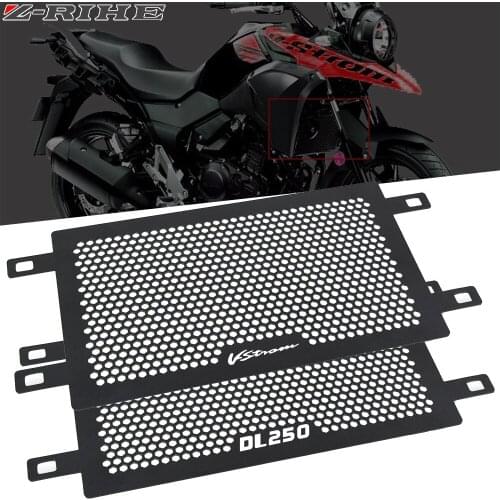 Motorcycle Radiator Cover Grill Guard Grille Protector For SUZUKI V-STROM 250 VSTROM DL250 DL 250 2017-2020 Motorcycle Fuel Tank