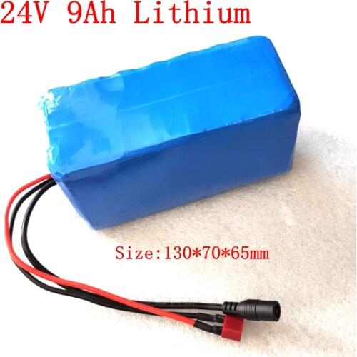 24V 9Ah 7S3P 18650 Battery Lithium Battery 29.4 V Electric Bicycle Moped /Electric/Lithium Ion Battery Pack+29.4V 2A Charger
