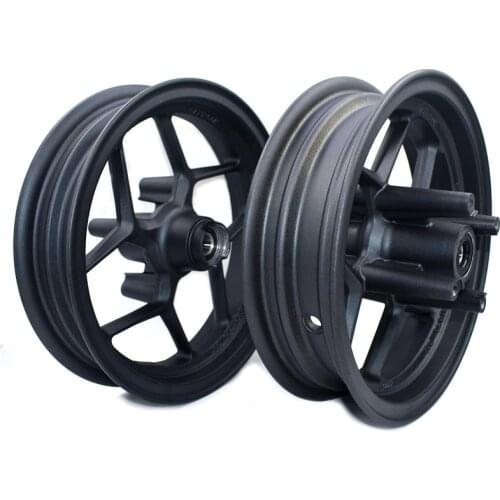 10inch Front 2.15-10 and Rear 2.50-10 4 fitting hole Rims Refitting for Dirt bike Pit Bike Vacuum Wheel