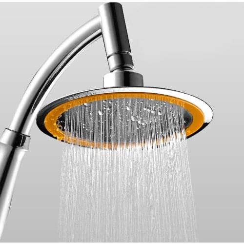 Adjusttable 2 Modes Rainfall Shower Head 4in/6in Adjusttable Showerhead Water Saving Rain Shower Bathroom Rainfall Shower Home