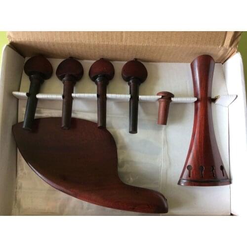 NEW 1 set of 4/4 violin fittings best rosewod made