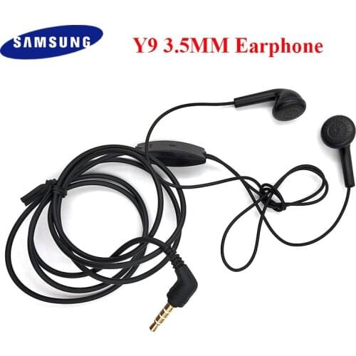 Original Samsung In-Ear 3.5MM Y9 Earphones Sports Earbuds Headsets With Mic For Galaxy S10 S9 S8 Plus A51 A71 A31 Note 8 9 S10E
