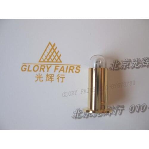 Compatible bulb to TOPCON 6V 10W Made in Japan,ID-10 Ophthalmoscope ophthalmic instrument,ID10 6V10W flange base light lamp