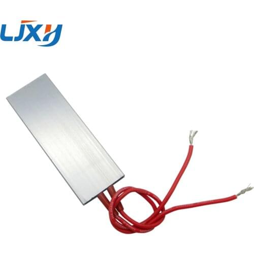 LJXH PTC Thermostat Aluminum Heating Element Heater Plate 70/110/200/220/230 Degrees AC/DC 24/48/110V 80x30x5mm for Incubator