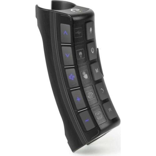 Universal Car Steering Wheel Button Bluetooth Remote Automobile Controller 10-key Car Refitting Control Accessories Receive Q1R3