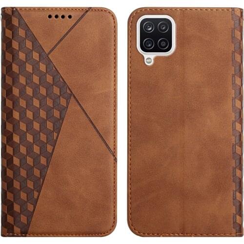 Skin Feeling Retro Vintage PU Leather Card Slot Pocket Magnet Shockproof Case for Samsung Galaxy A22 Kickstand Cover