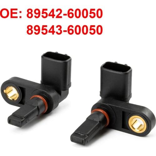 2PCS ABS Wheel Speed Sensors 89542-60050 89543-60050 For Toyota 4Runner Tacoma For Lexus GX460 GX470 LX570 High Quality