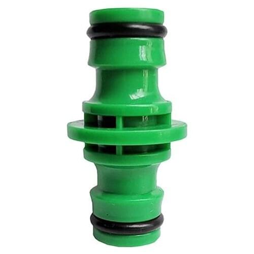5Pcs Garden Plastic Quick Connector 1/2'' Garden Hose Fittings Pipe Connector Homebrew Water Tube 2 Way Hose Repair Coupling