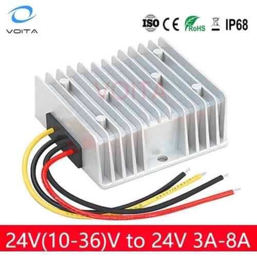 10-36V to 12V 5A 60W 12A 144W DC Car Voltage Regulator Stabilizer 12VDC DC-DC Boost Buck Converter Step Up Down Power Supply