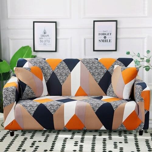MKZOOM couch cover spandex sofa cover for living room corner sofa slipcover stretch L shape sofa armchair sofa elastic material
