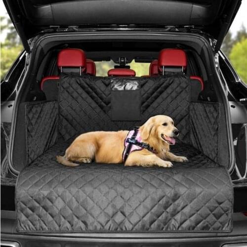 Pet Car Seat Cover Trunk Mat Tarpaulin Waterproof Pet Transport Dog Cat Carrier Car Backseat Mat Auto Pad Protection Blanket