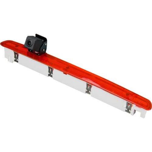 Misayaee HD 3rd Brake Light Car Rear View Reverse Backup Camera for VW T6 Transporter Caravelle Multivan 2016-2019 one lift door