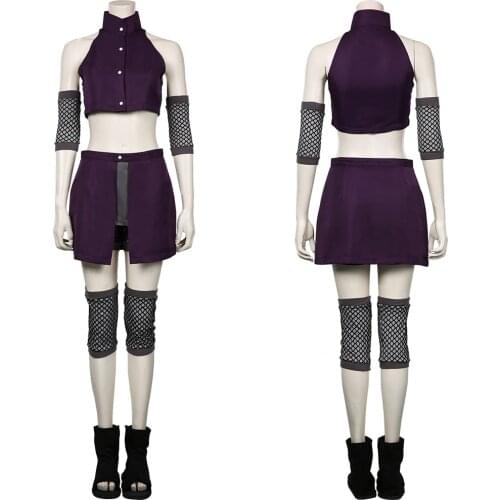 Yamanaka Ino Cosplay Costume Skirt Halloween Outfit Dress Yamanaka Ino Costume For Adult