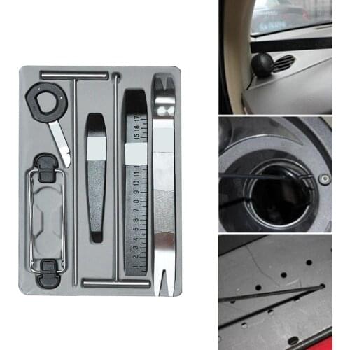 9PCS Car Radio Panel Removal Tool Automotive Panel Trim Pry Kits Stereo Refit Interior Auto Removal Tools
