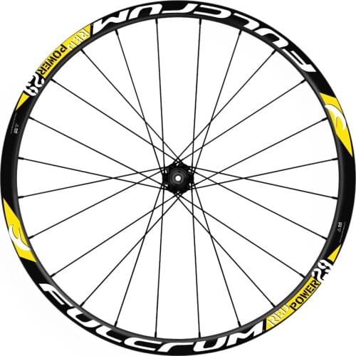 STICKERS WHEEL STICKERS BICYCLE WH34 FULCRUM RED POWER 29