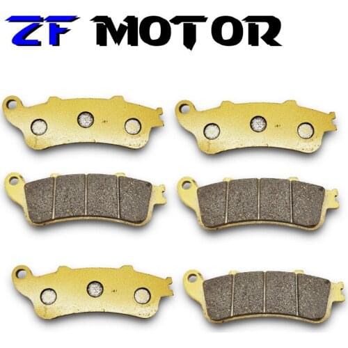 Motorcycle Front & Rear Brake Pads for HONDA VFR800 800 Interceptor CBR1100 XX CBR1100XX Blackbird ST1100 ST1300 GL1800 Goldwing