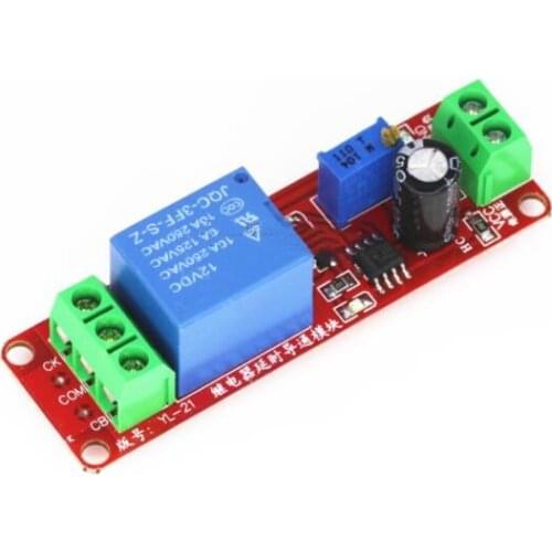 DC 5V 12V Time Delay Relay NE555 Time Relay Shield Timing Relay Timer Control Switch Car Relays Pulse Generation Duty Cycle