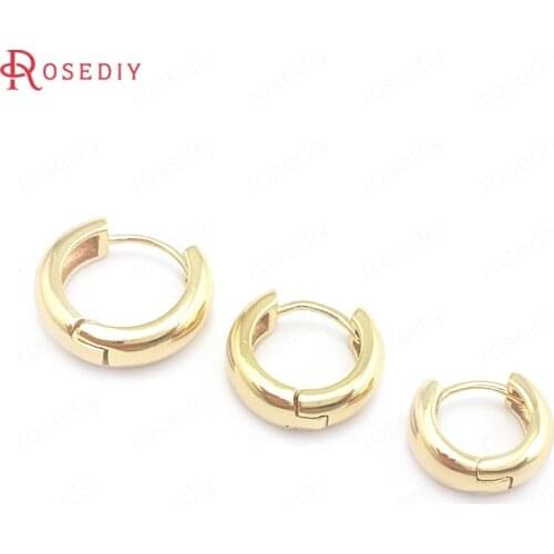 Серьги-кольца Rosediy China At AliExpress