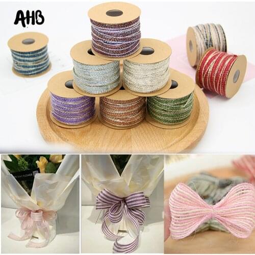 10M/roll 7mm Fish Silk Rope Hemp Cord Natural Hessian Jute Twine DIY Florist Pastoral Pendant Gift Packaging Earring Making