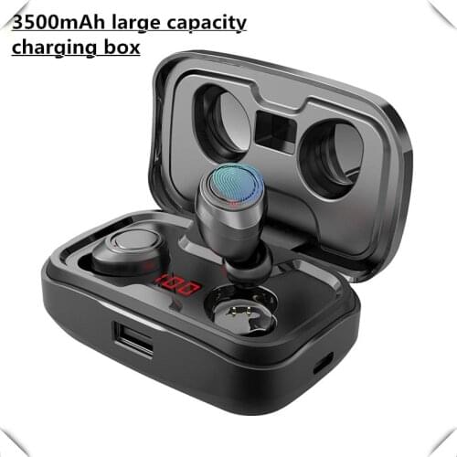 TWS Bluetooth-compatible Earphones 3500mAh Charging Box Wireless Headphone 9D Stereo Sports Waterproof Earbuds Headsets With Mic