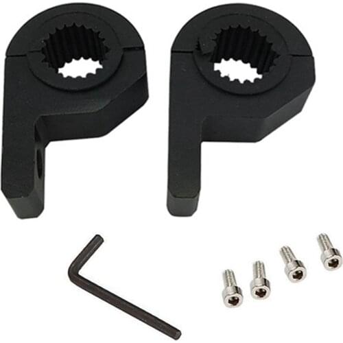 Universal 2Pcs Mount Bracket Fog Driving Light Spotlight Clamp Bracket 15-30mm for Car Motorcycle Crash Bar Guard