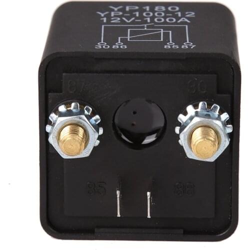 High Power 4 Pin Car Relay 12V 200A Car Truck Motor Automotive Relay Continuous Type Automotive Switch Car Relay Normally Open