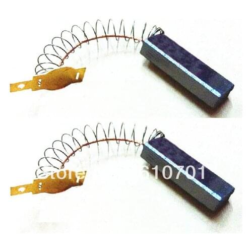 2pcs Spring and Wires 6.3x11x32mm 7x11x32mm Grinder Motor Carbon Brushes Power Tool for Dust Collector Cleaner Car
