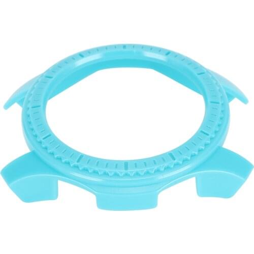 REXLIS 2PCS PC Fashionable Watch Protect Case Cover Scale Protective Shell for GALAXY WATCH Smartwatch S4/S3(Blue )