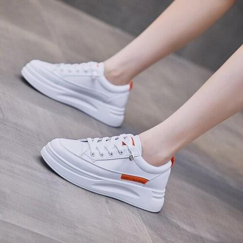 2021 Spring Comfortable Walking Fashion Light Sports Shoes White Shoes Woman Shoes Sneakers Zapatillas Mujer