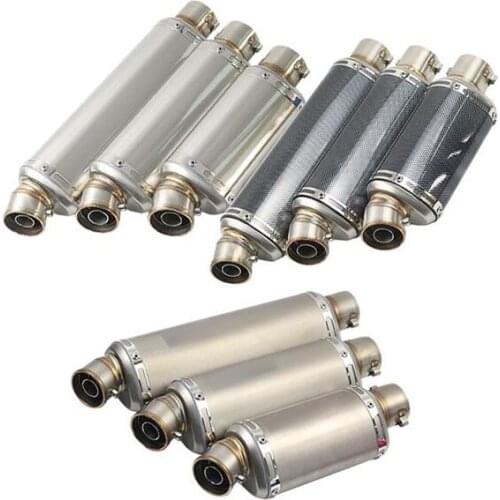 51mm Motorcycle Motorbike Ak Yoshimura Exhaust Pipe Silencer For KTM ATV Z750 Z800 Z1000 NINJA250 CBR CRF230