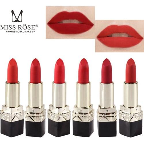 Lipstick Matte Long Lasting Moisturizer Waterproof / Water-Resistant Nutritious Matte Lip Stick Korean Makeup Cosmetic Gift