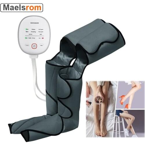 Air Compression Leg Foot Massager Lymphatic Massage Machines Body Relax Pain Relief Machine Knead Presoterapia Air Waves Massage