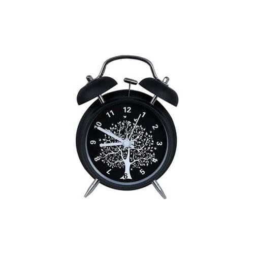 Quartz silent mute table alarm clocks creative cute fashion desk alarm clocks for kids students
