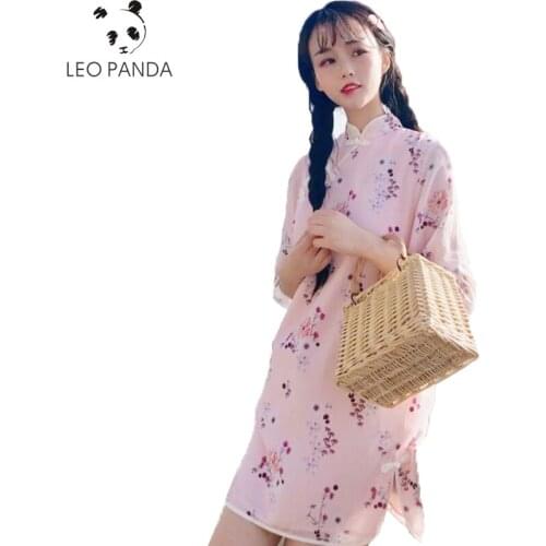 LEOPANDA Pink Summer Dresses