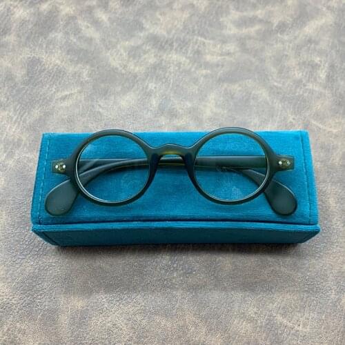 Evove Small Round Eyeglasses Frames Male Women Vintage Nerd Glasses Men Eyewear Spectacles for Prescription Janpanese Brand