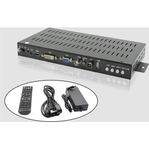 Full HD 1080P HDMI VGA DVI Processor 2x2 1x4 1X2 1X3 Video Wall Controller for LCD TV