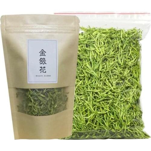 Natural Dried Honeysuckle Flower Buds Detoxification Evacuate the Wind and Heat Cool Blood to Stop Dysentery Health Regimen