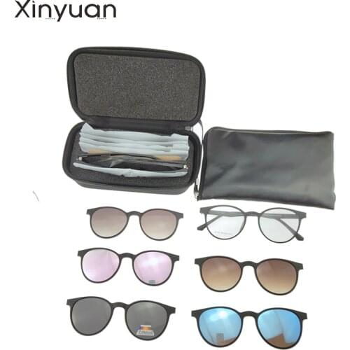 XINYUAN Many style options different colors Polarized lens Clip-on sunglasses