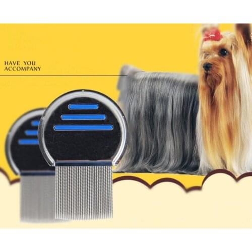 Top Qulaity Stainless Steel Terminator Lice Comb Nit Kids Pets Dogs Hair Rid Headlice Super Density Teeth Remove Nits Comb 10pcs