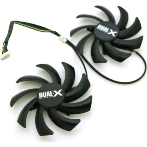 85mm 12V Computer VGA Graphics Video Card Fan For Sapphire R9-370X/270/280/280X/285X Cooler Cooling Fan
