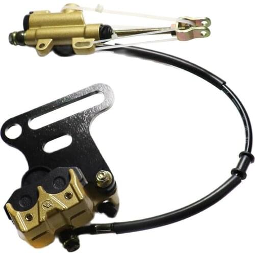 Rear Brake Disc Upper and Down Pump Caliper for 150cc-250cc Motorcycle Dirt Pit Bike