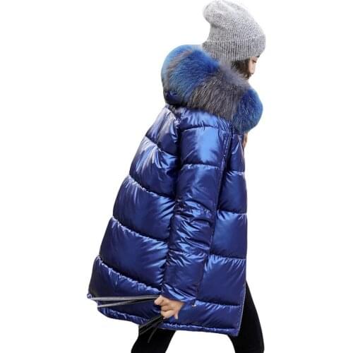 2021 winter Women jacket for duck down coat natural rFox fur collar hooded high qulified outwear fashion streetwear