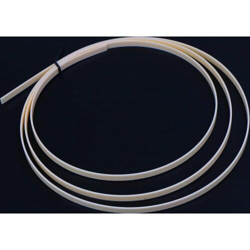 1PCS Guitar Binding Inlay Purfling Strip ABS Cream Ivory Color High Quality