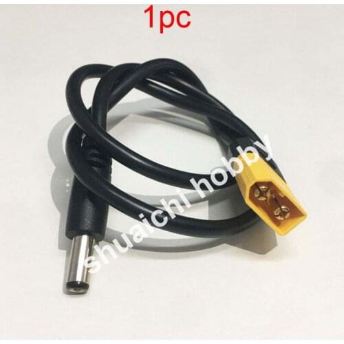 1PC XT60 Male Bullet Connector to Male DC5521 DC5525 Power Supply Adapter Cable for T12 TS100 Electric Soldering Iron RC Models