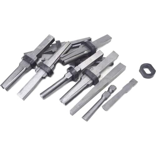 3/4\" Plug Metal Wedges Feather Shims Concrete Rock Stone Splitter Hand Tool 20mm 23GB
