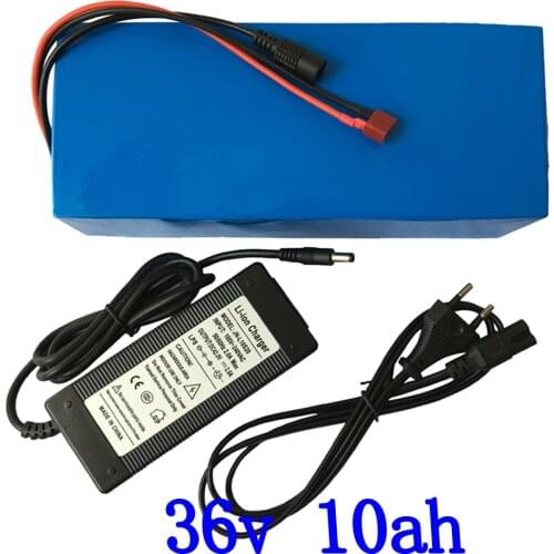 36V Electric Bike battery 36V 10AH Lithium Battery 36V 10AH 13AH 15AH Ebike battery with 15A BMS+42V 2A charger Free Customs Tax