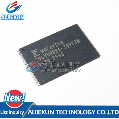 5Pcs MBM29LV800BA-70PFTN New and original