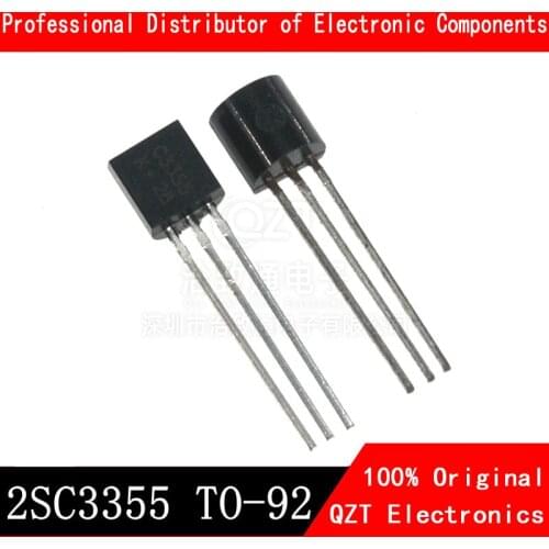 50PCS 2SC3355 C3355 TO-92 FM Transmitter Low Tube New Original